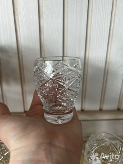 Хрустальные рюмки