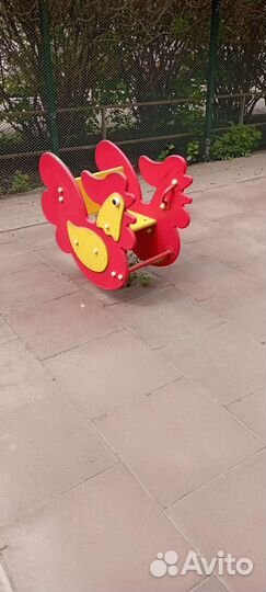 Детский игровой комплекс с горкой