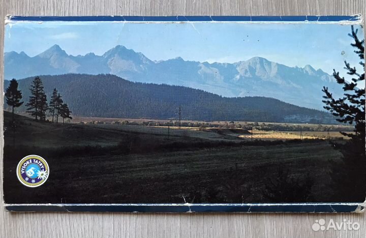 Открытки “Поэзия Татры”. Чехословакия