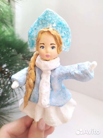 Елочная игрушка Снегурочка