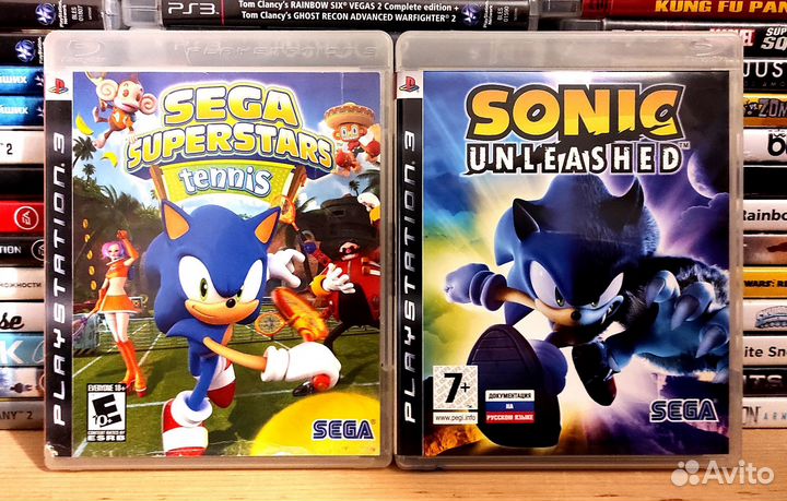 Sonic Unleashed и Sonic Tennis для PS3