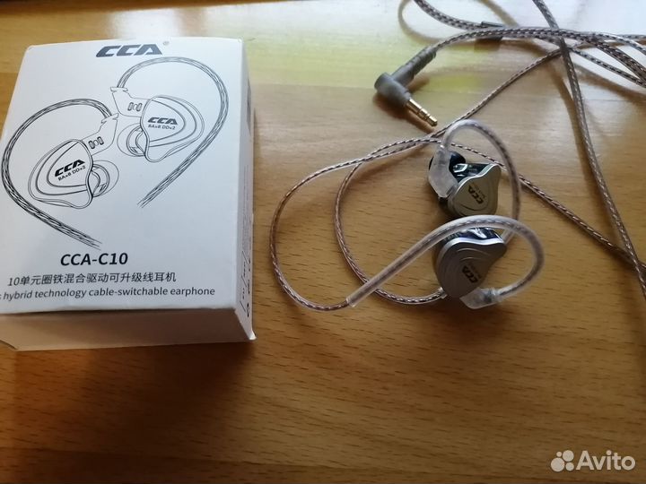 Наушники\ушные мониторы CCA C10