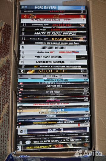 DVD коллекция фильмов (31 шт)