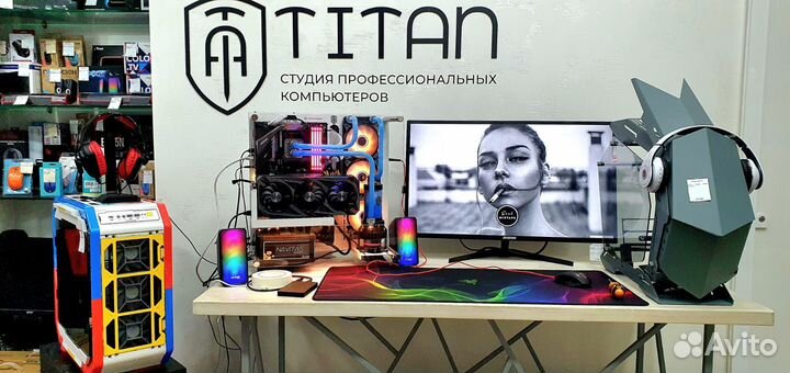 Игровой компьютер i3 10100F/SSD/RTX 3050
