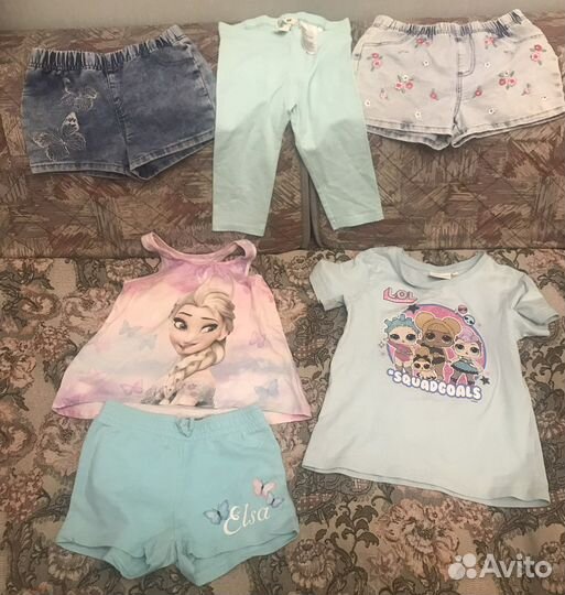 Джинсы, вещи для девочки 4-6 л, hm, GJ, acoola