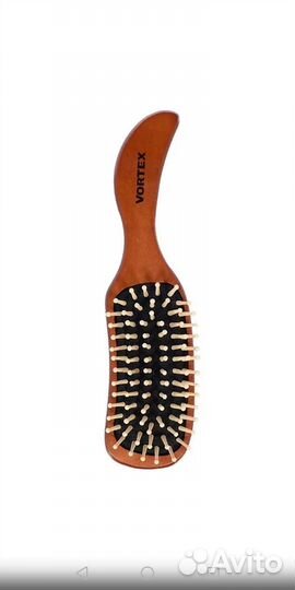 Расческа деревянная массажная с деревян. зубчиками