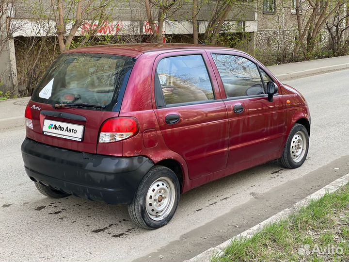 Daewoo Matiz 0.8 МТ, 2012, 154 872 км