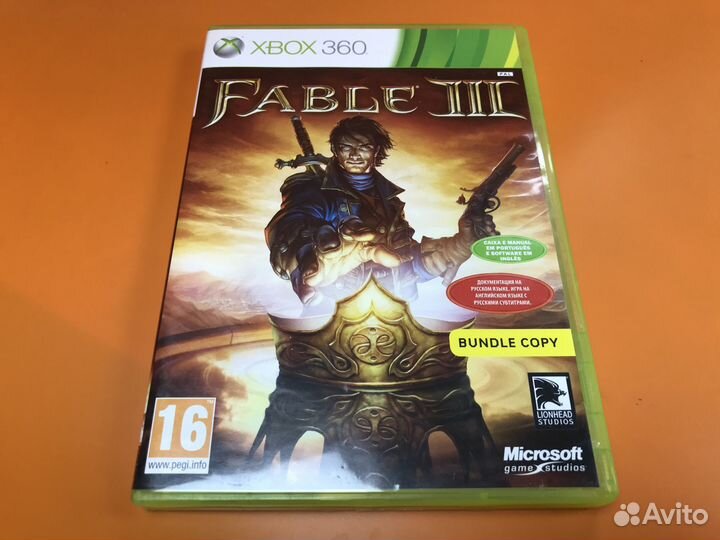 Игра Fable 3 для XBox 360