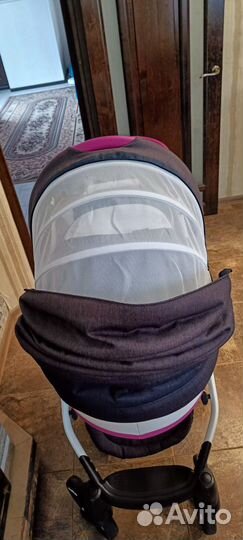 Коляска 2 в 1 bebe-mobile movo r8