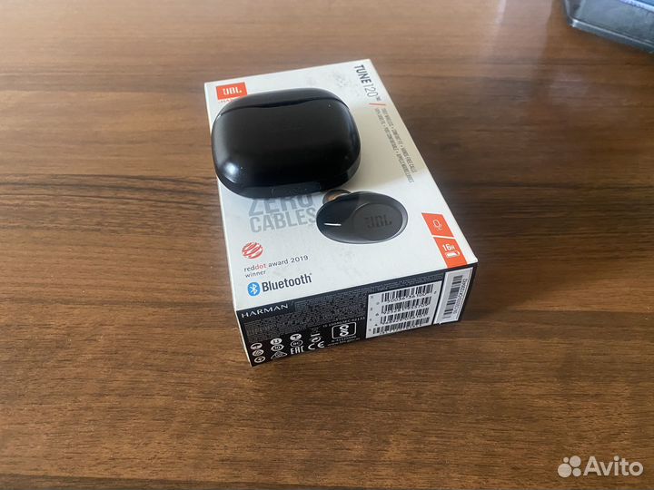 Беспроводные наушники JBL Tune 120 TWS Black