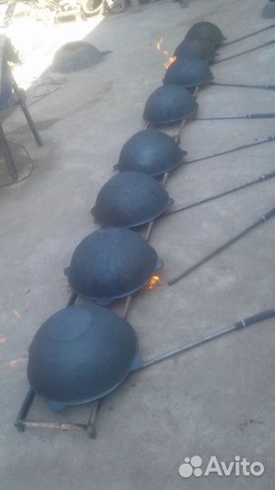 Казан чугунный новый