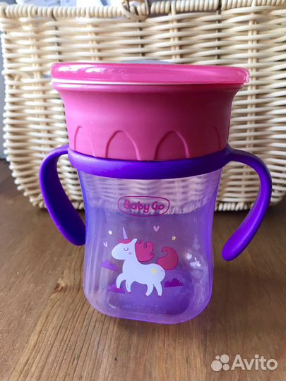 Поильник-непроливайка BabyGo 270 мл