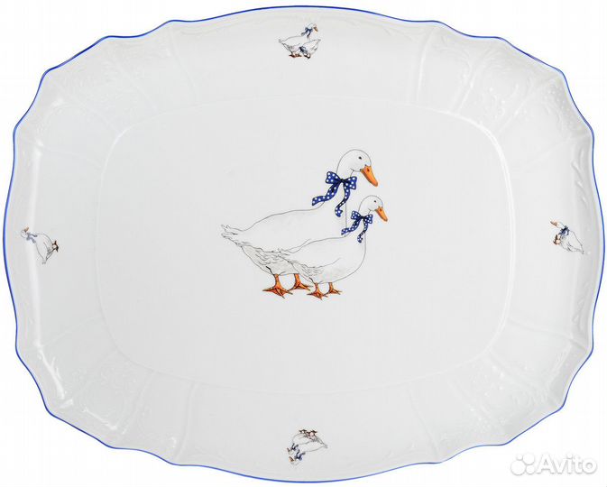 Поднос прямоугольный 40см 