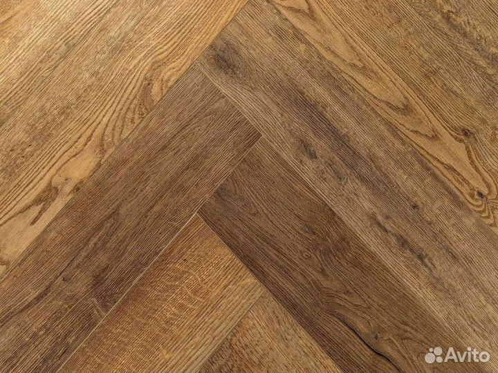 Клеевая инженерная доска английская елочка