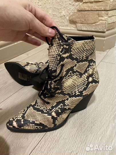 Сапоги казаки zara 37