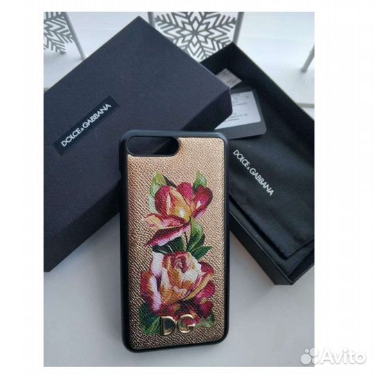 Чехол Dolce Gabbana для iPhone 8, 8 plus и 7 plus
