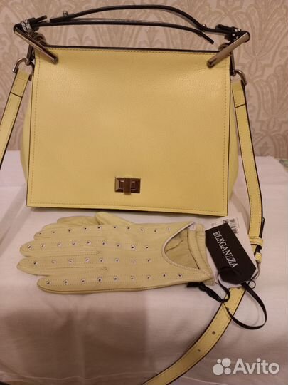 Сумка натуральная кожа италия новая