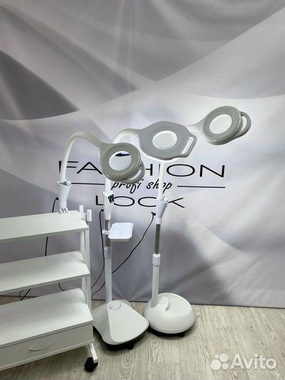 Светодиодные лампы лупы на ножке