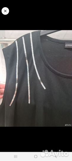 Туника топ Германия 60 62 хлопок новая