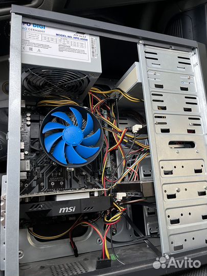 Системный блок ryzen 3 msi rx550 32gb