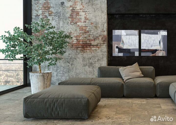 Картина Stone abstract 2 9090