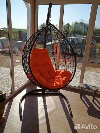Подвесное кресло кокон одноместный двухместный
