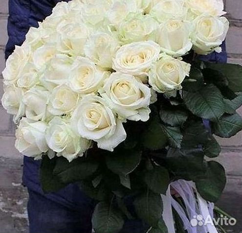 Розы высокие Доставка цветов