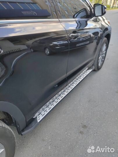 Пороги тайота хайлендер u50