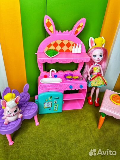 Enchantimals кухня зайки Бри