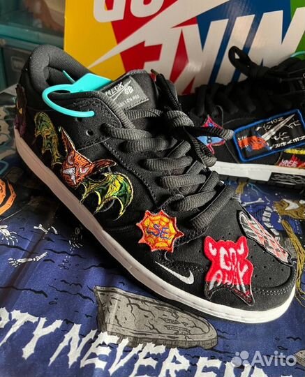 Nike Dunk Low Pro QS Neckface Оригинал Poizon