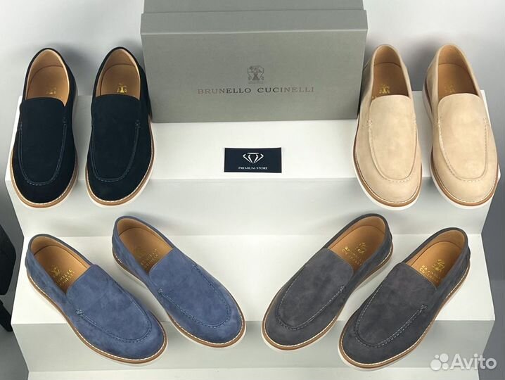 Лоферы мужские Brunello Cucinelli