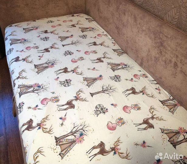 Пошив простыни на резинке 90*200 в стиле икеа