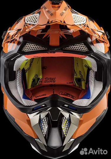 Кроссовый мотошлем Ls2 mx470, размер M