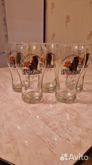 Стаканы пивные
