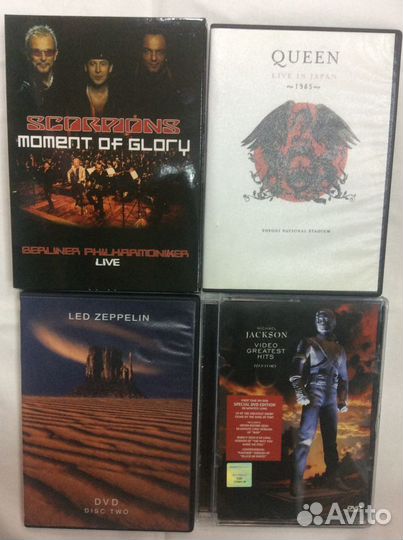 Рок музыка на двд