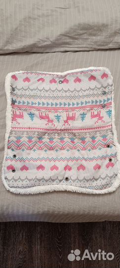 Муфта варежки на коляску, санки