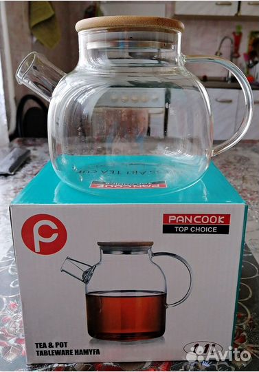 Чайник заварочный 1.1 литра/ Новый