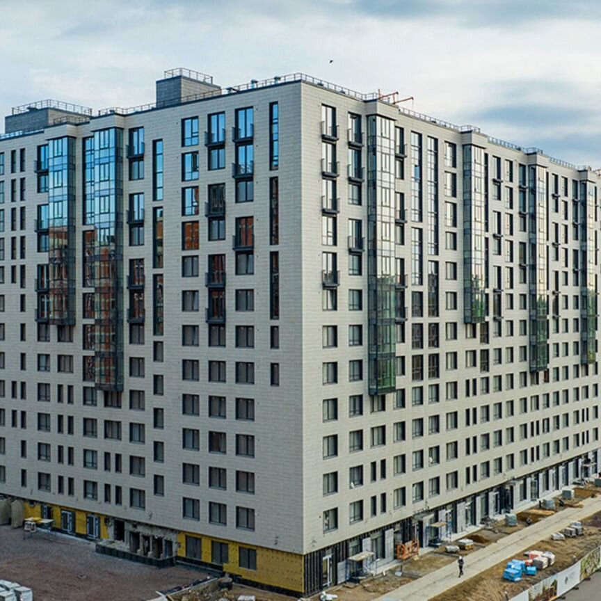 2-к. квартира, 69,5 м², 11/13 эт.