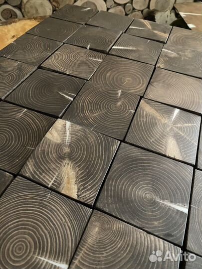 Панно на стену брус сосны