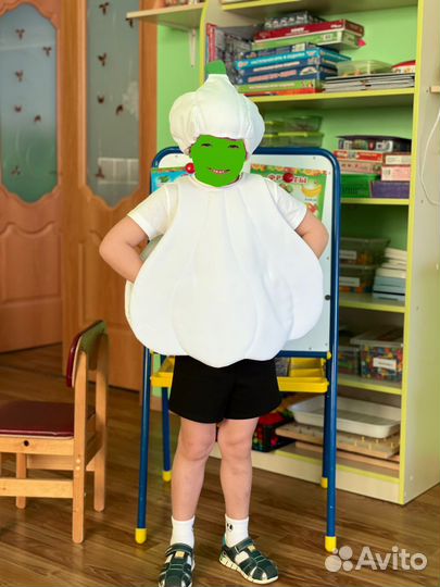 Костюм чеснок