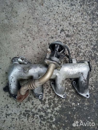 Коллектор 4D56T Mitsubishi Pajero Sport 1 дизель