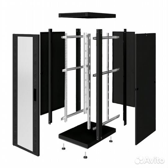 Телекоммуникационный шкаф напольный 19 37U 60/80B