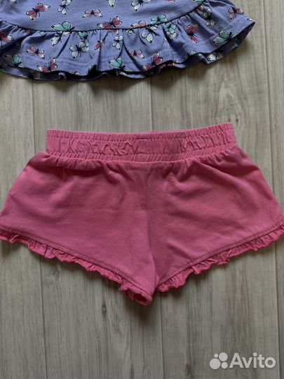 Комплект шоты и майка mothercare 80