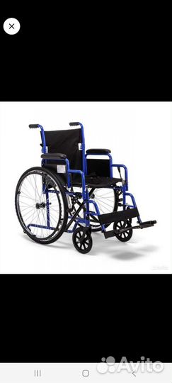 Инвалидная коляска новая