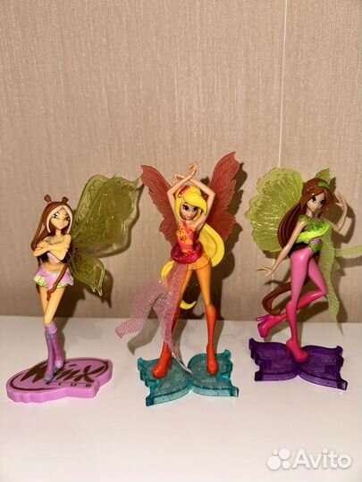 Winx фигурки из журналов