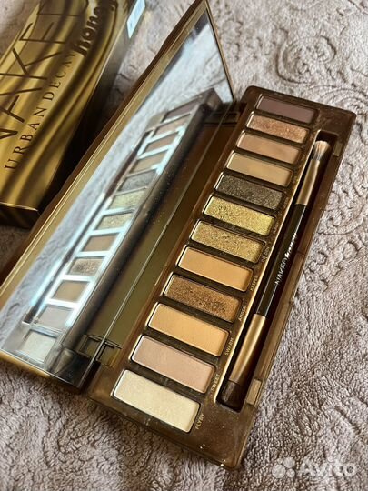 Палетка теней urban decay naked honey