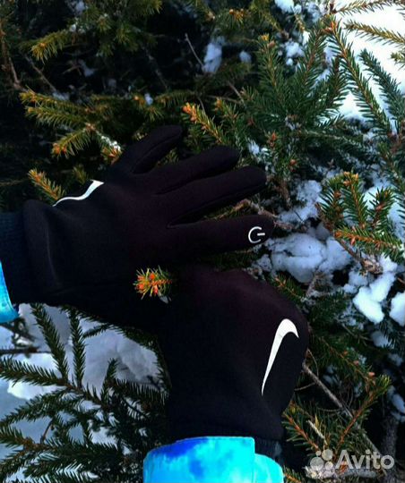 Перчатки Nike Drill на флисе