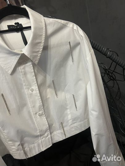 Рубашка белая женская