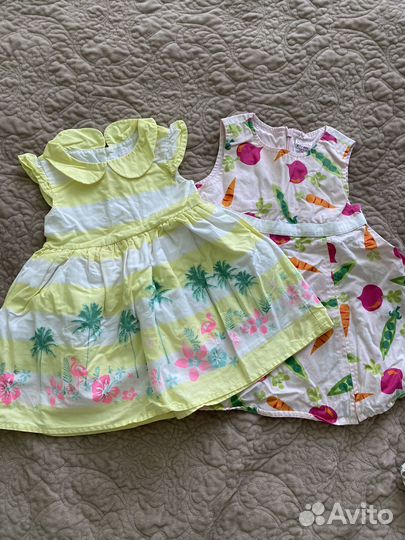 Детская одежда для девочек от 6 до 24 месяцев
