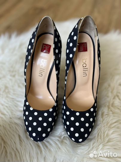 Туфли премиум кожа Ballin винтаж колекционные